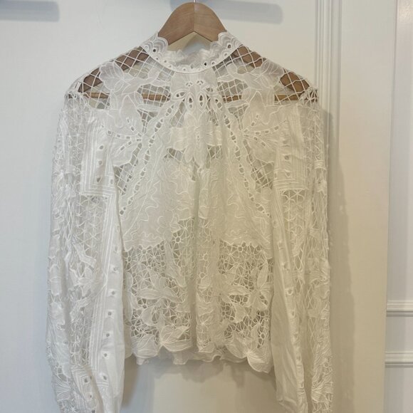 Zara Lace Top - Picture 1 of 3